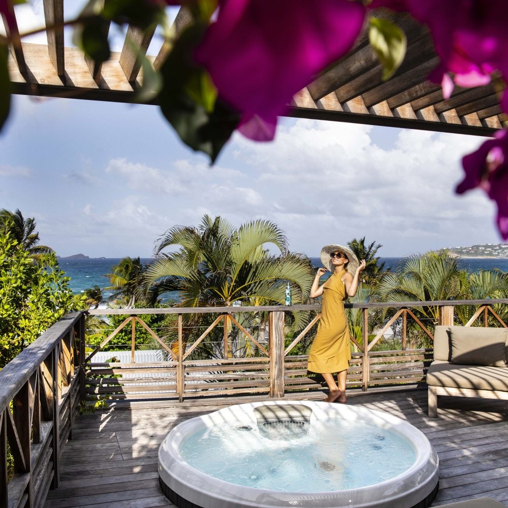 Jacuzzi Suite Terrace – Manapany St Barths