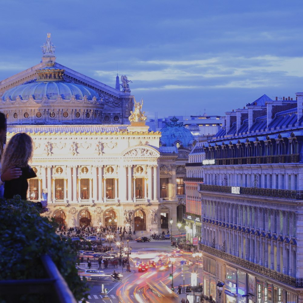 Opera View from a balcony